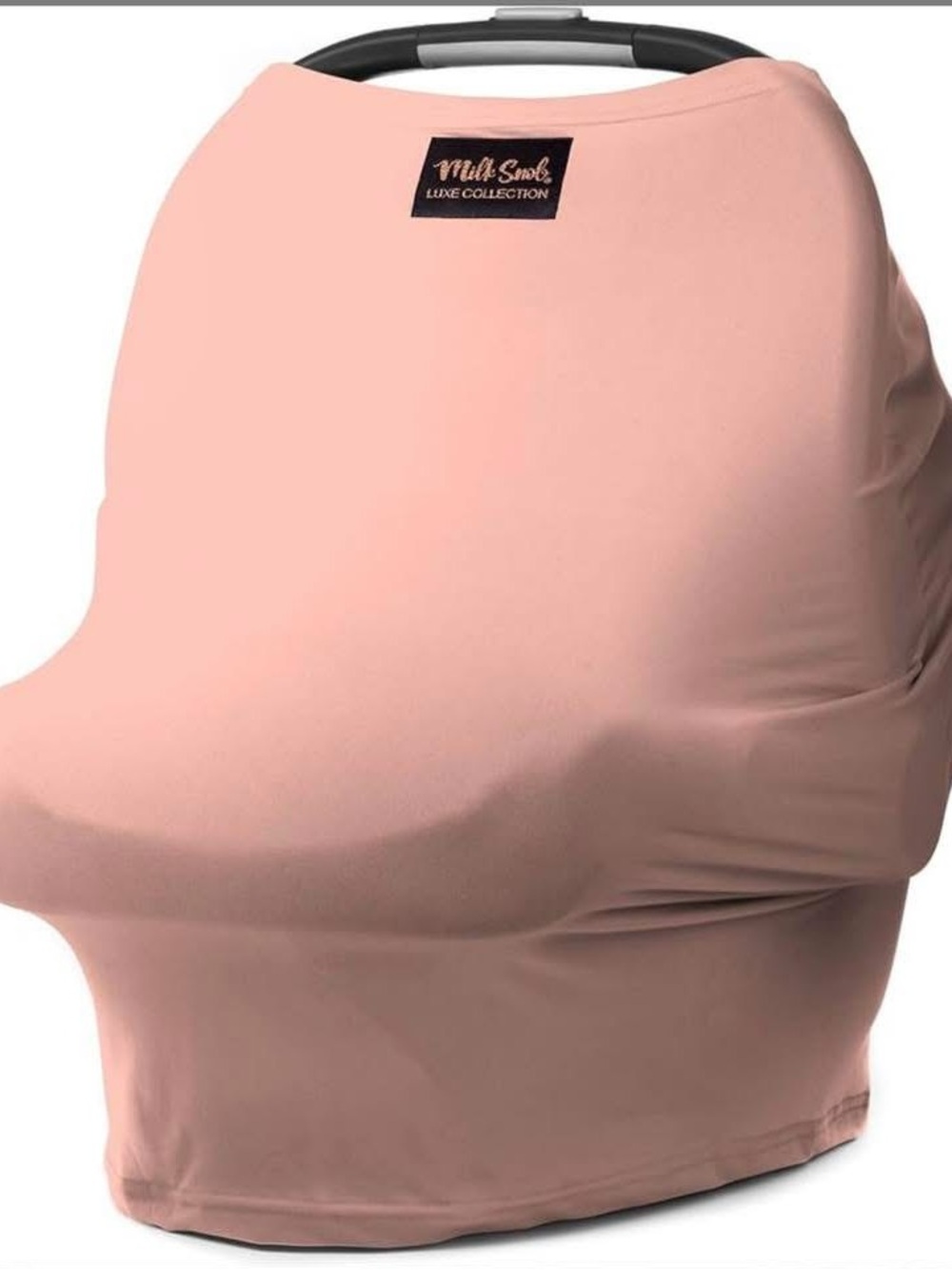 Milk Snob Luxe Collection Pink Multi-Use Cover for Car Seat